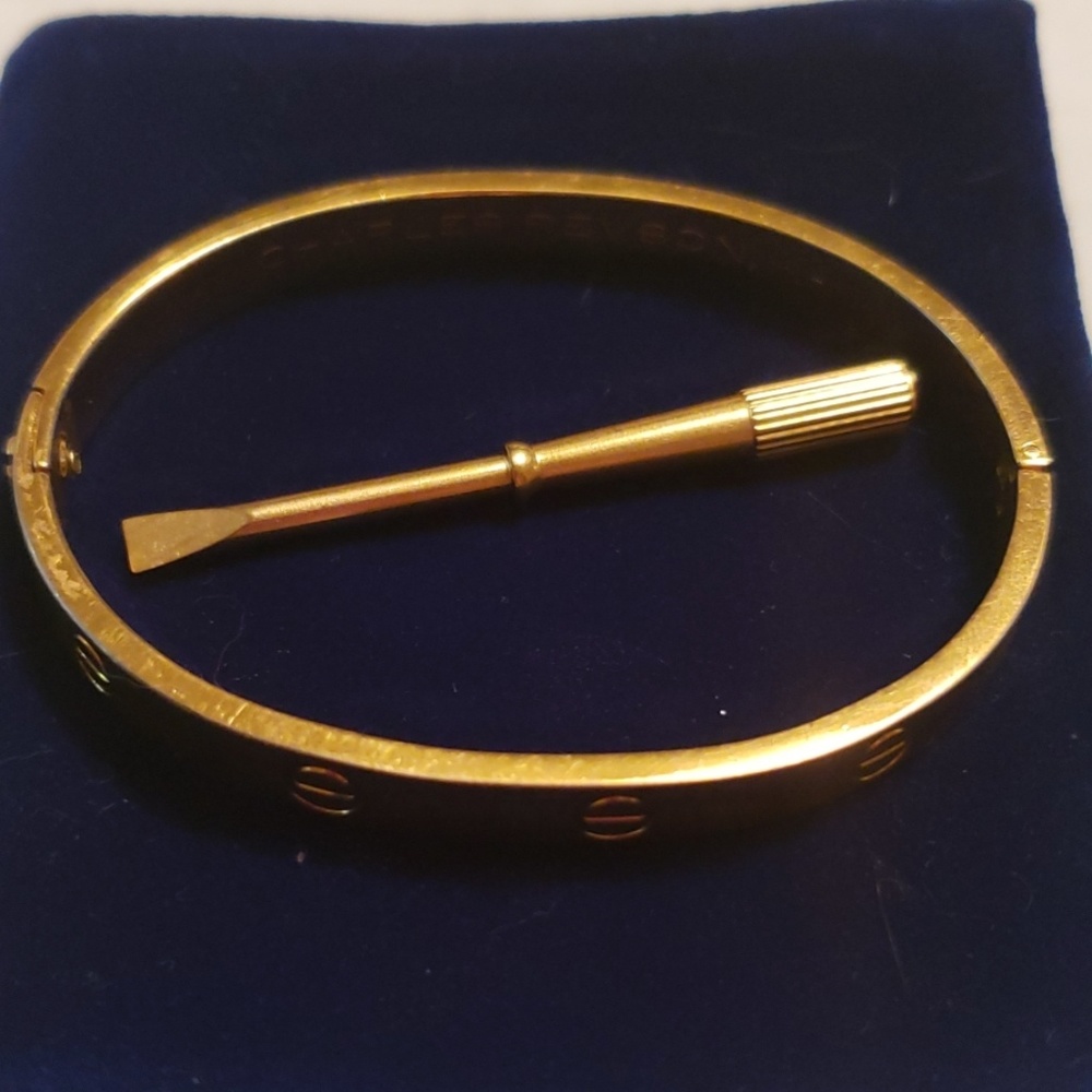 Charles Revson Aldo Cipullo Love Bracelet